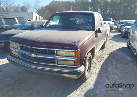 1997 Chevrolet C1500 Fleetside from USA, damaged, VIN 2GCEC19R0V1141067